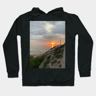 Sunset in the beach Hoodie